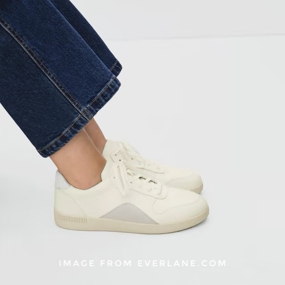 Everlane Shoes - NIB Everlane ReLeather Court Sneaker in Off-White